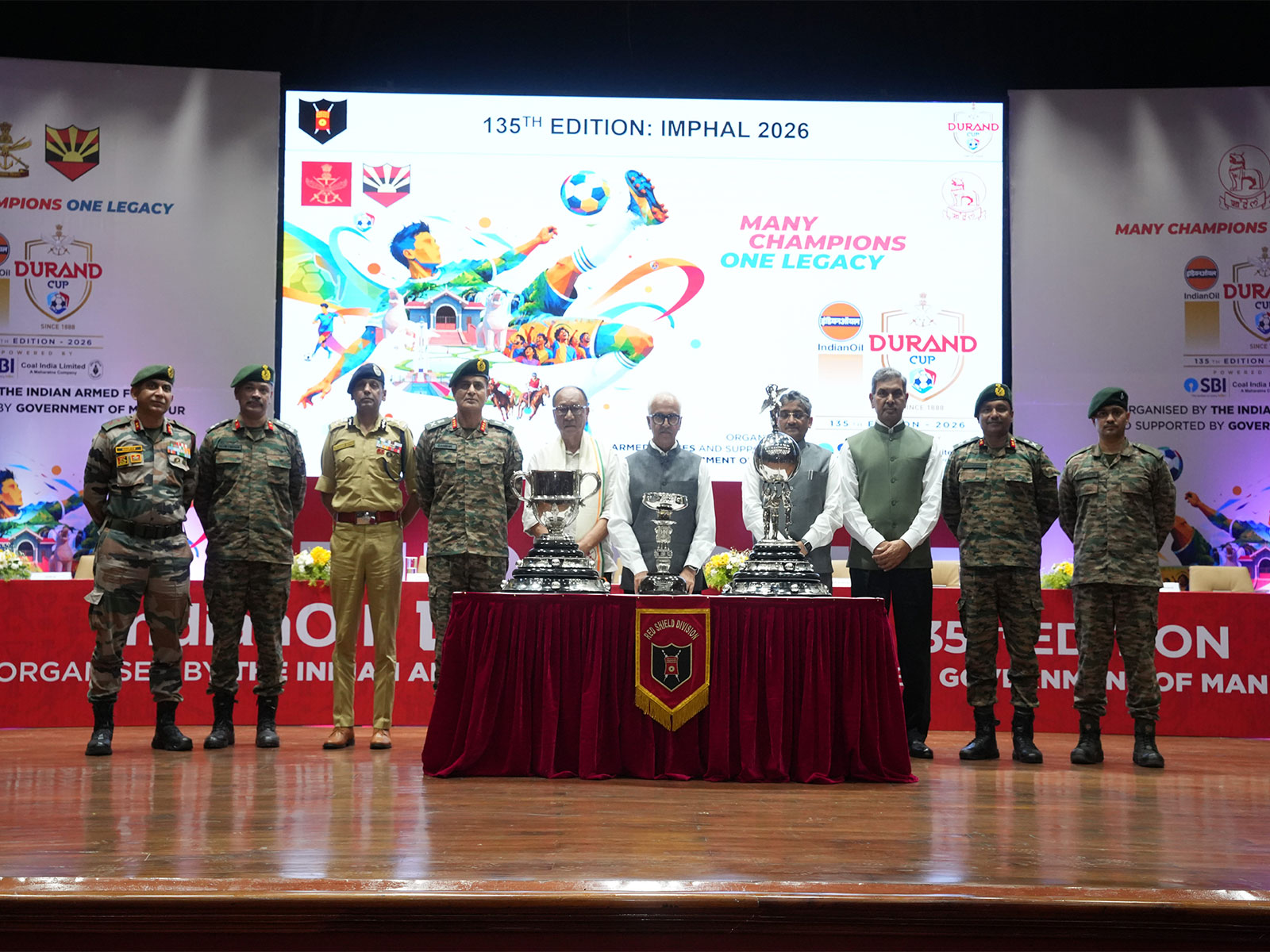 Durand Cup Trophy Tour in Imphal. (Photo/Durand Cup)