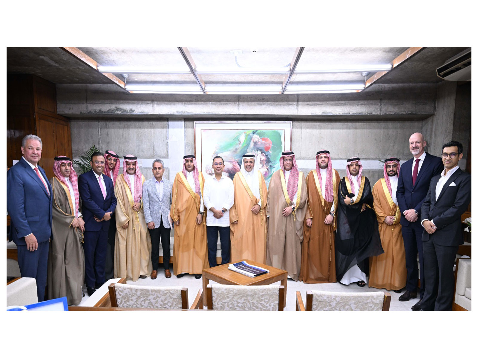 Saudi delegation visits Bangladesh (Photo/Bangladesh Prime Minister's Office)