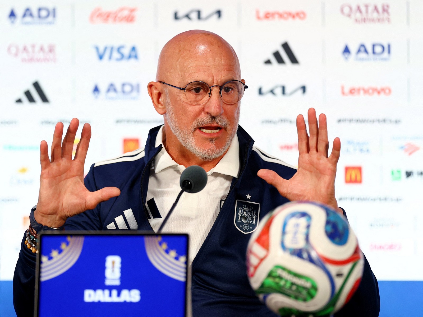 Spain head coach Luis de la Fuente (Photo: Reuters)