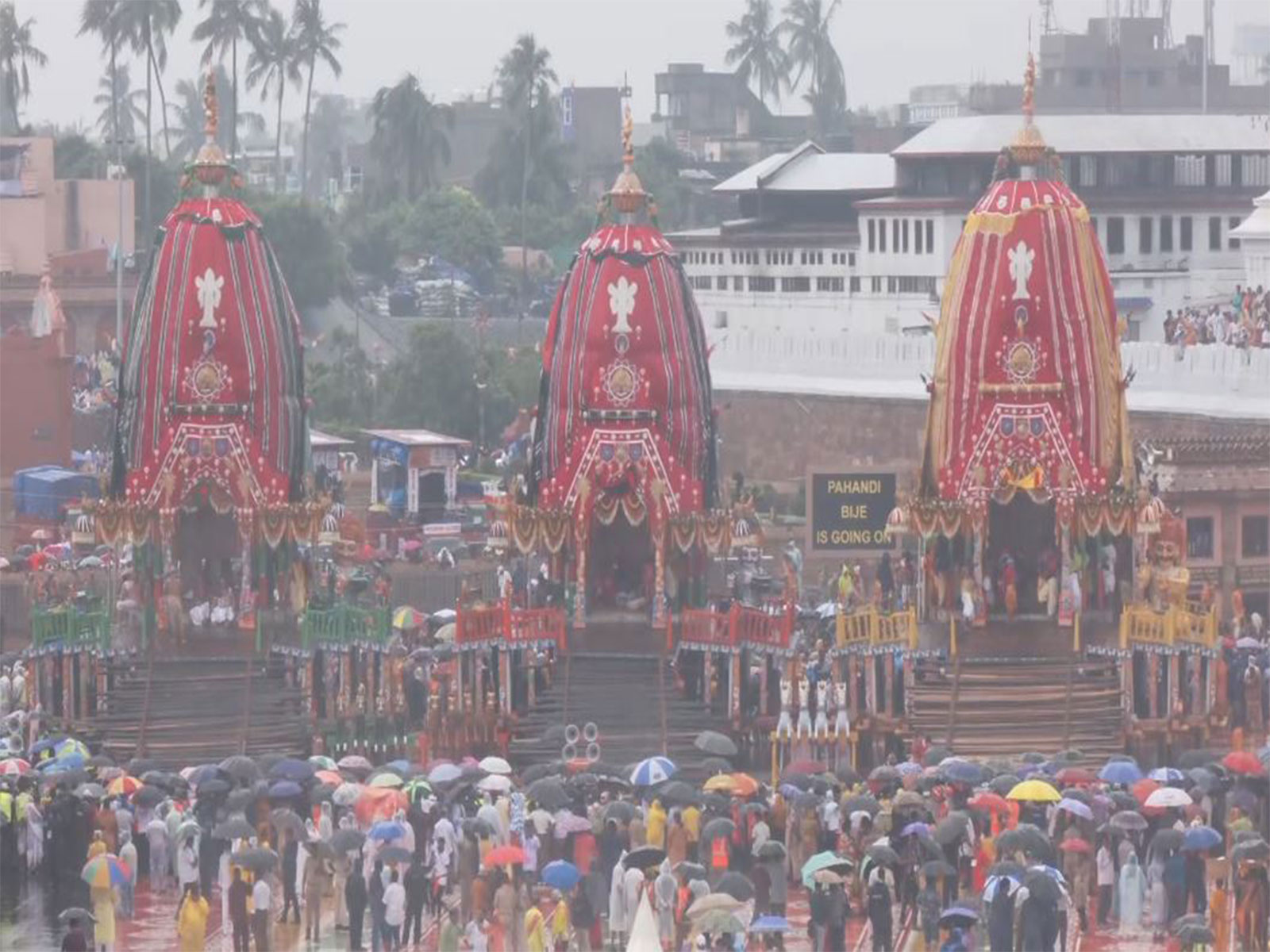 Jagannath rath yatra (Photo/ANI)