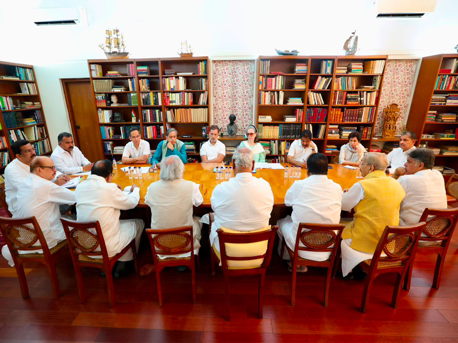 Congress Parliamentary Party holds meeting under chairpersonship of CPP Chairperson Sonia Gandhi. (Photo:X@kharge)