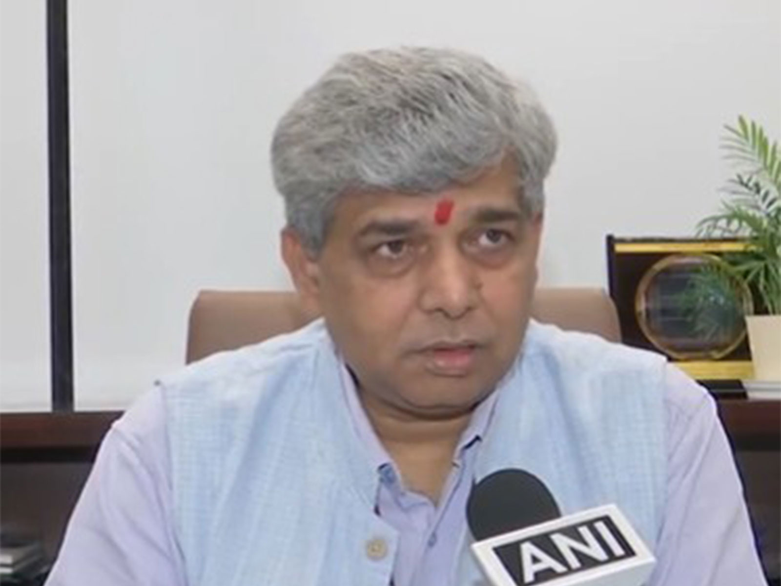 National Institute of Electronics & Information Technology Director General, Madan Mohan Tripathi  (Photo/ANI)