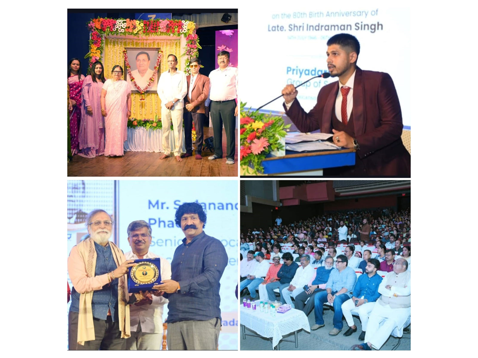 Priyadarshani Group of School celebrated 43rd Founders' Day, honoured Samajratna 2026 awardees