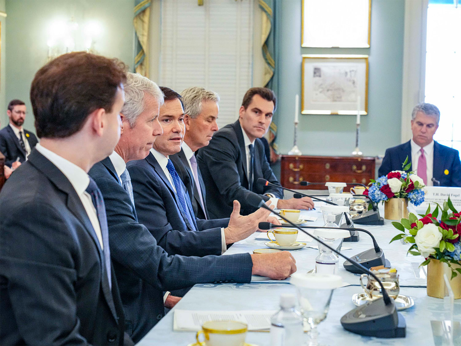 US Secretary of State Marco Rubio leads first meeting of Economic Diplomacy Action Group (Photo/X@SecRubio)