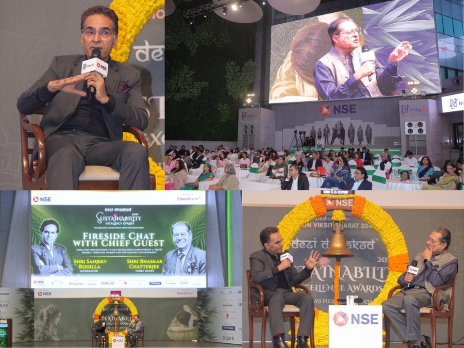 A glimpse from the DesiDhaakad™ Sustainability Excellence Awards 2026 (DDSEA 2026) at NSE Mumbai