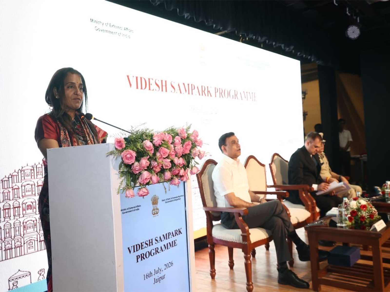 Visuals from the Videsh Sampark Programme organised by MEA in collaboration with Rajasthan governemnt (Photo/X/@MEAIndia)