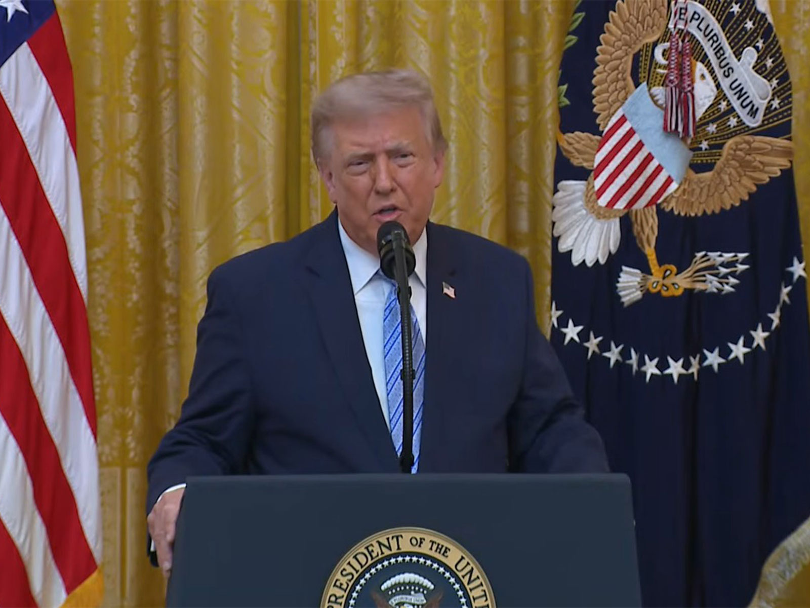 US President Donald Trump delivers national address on election integrity (Photo/Youtube/@TheWhiteHouse)