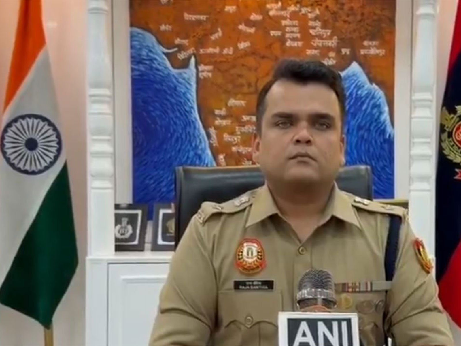  Deputy Commissioner of Police (DCP)  Raja Banthiya (Photo/ANI)