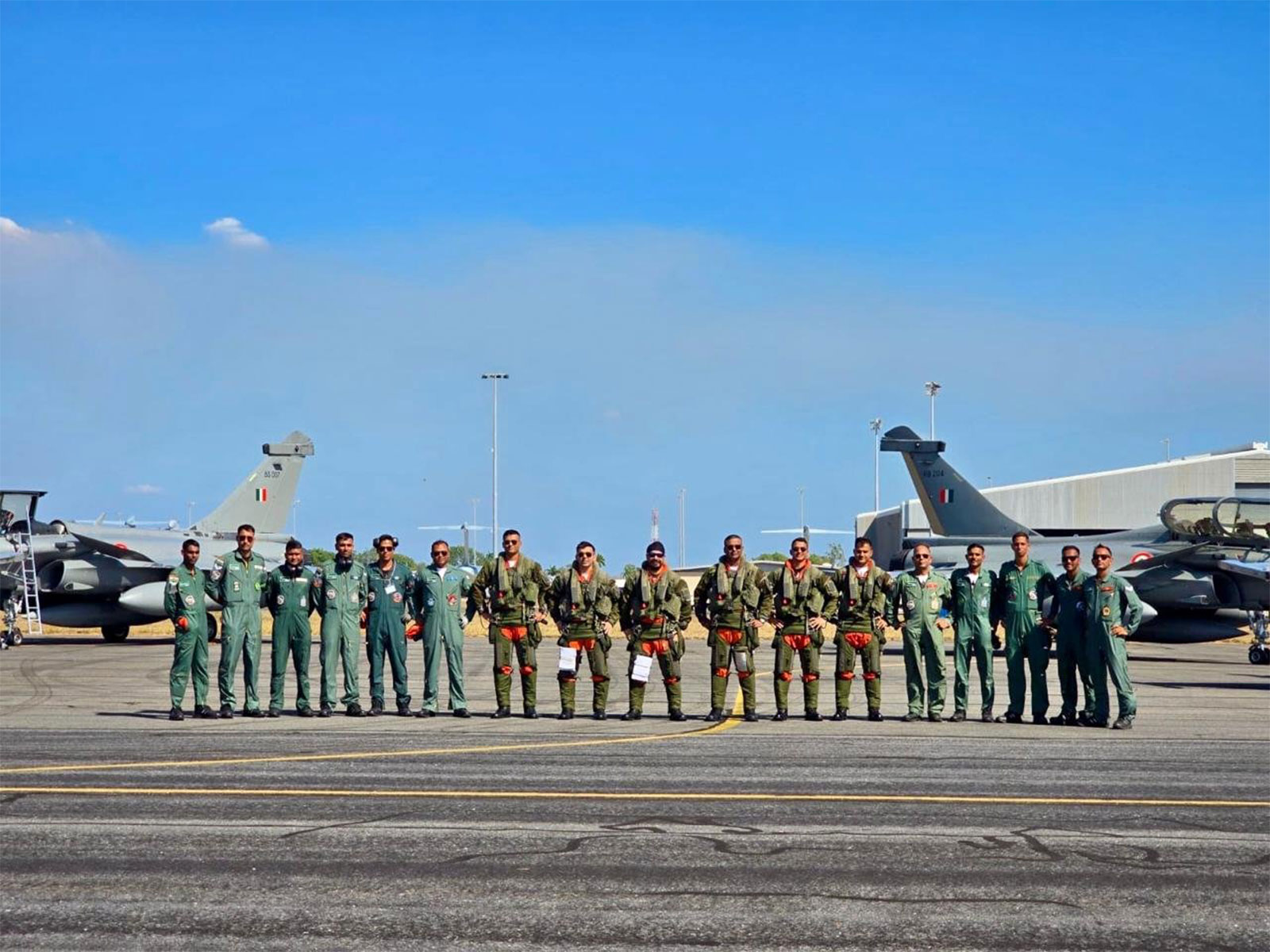 IAF Rafale contingent arrives in Australia for Exercise Pitch Black 2026 (Photo/X/@IAF_MCC)
