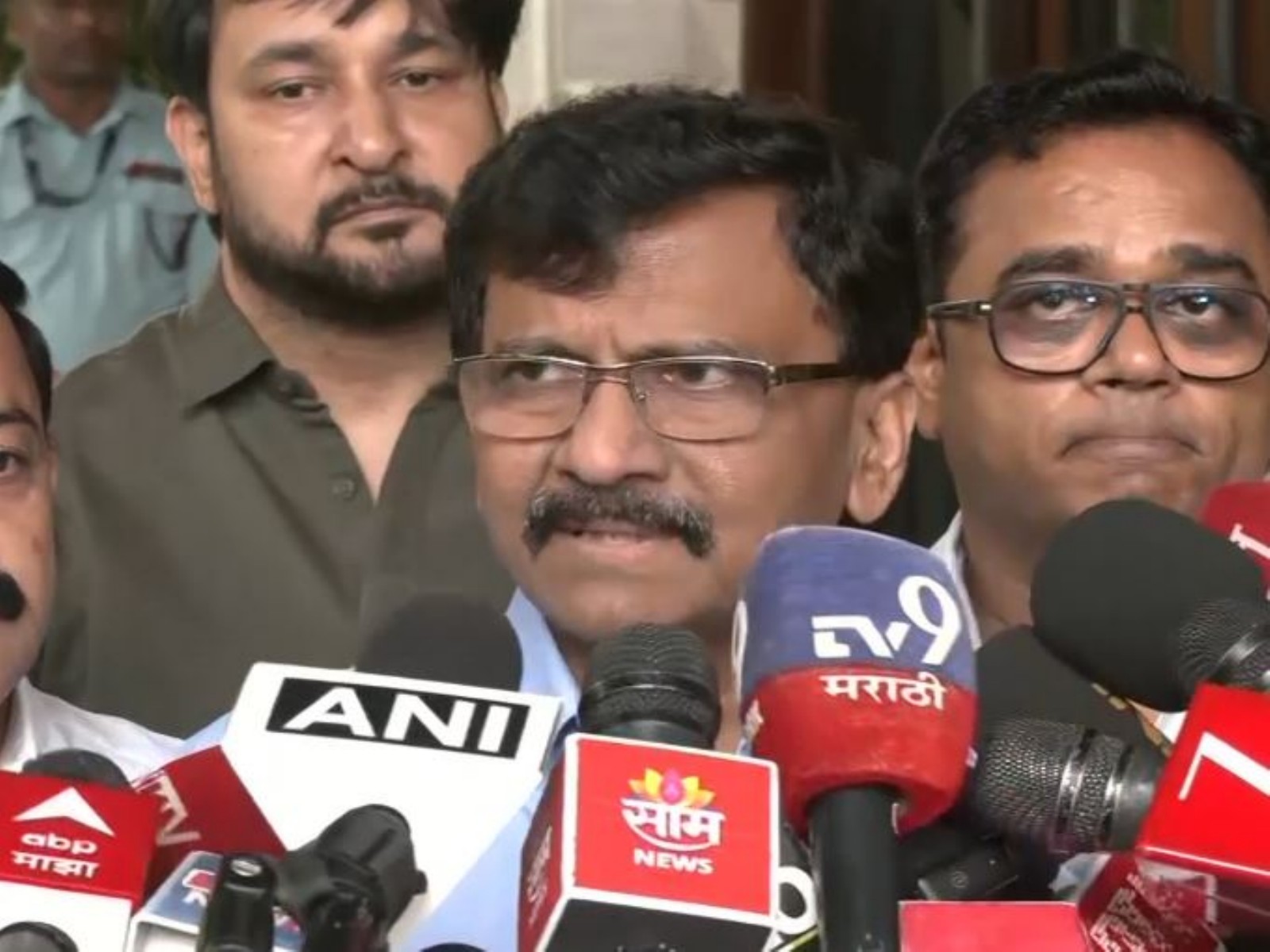 Shiv Sena (UBT) MP Sanjay Raut (Photo/ANI)
