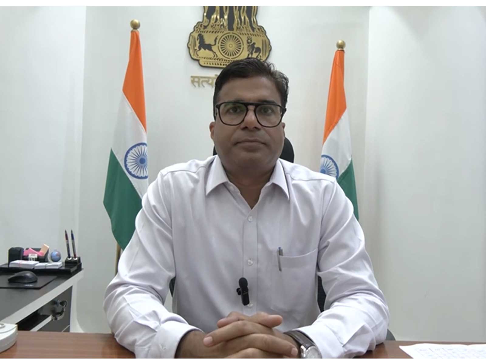 Dhar Collector Rajeev Ranjan Meena (Photo/ANI)