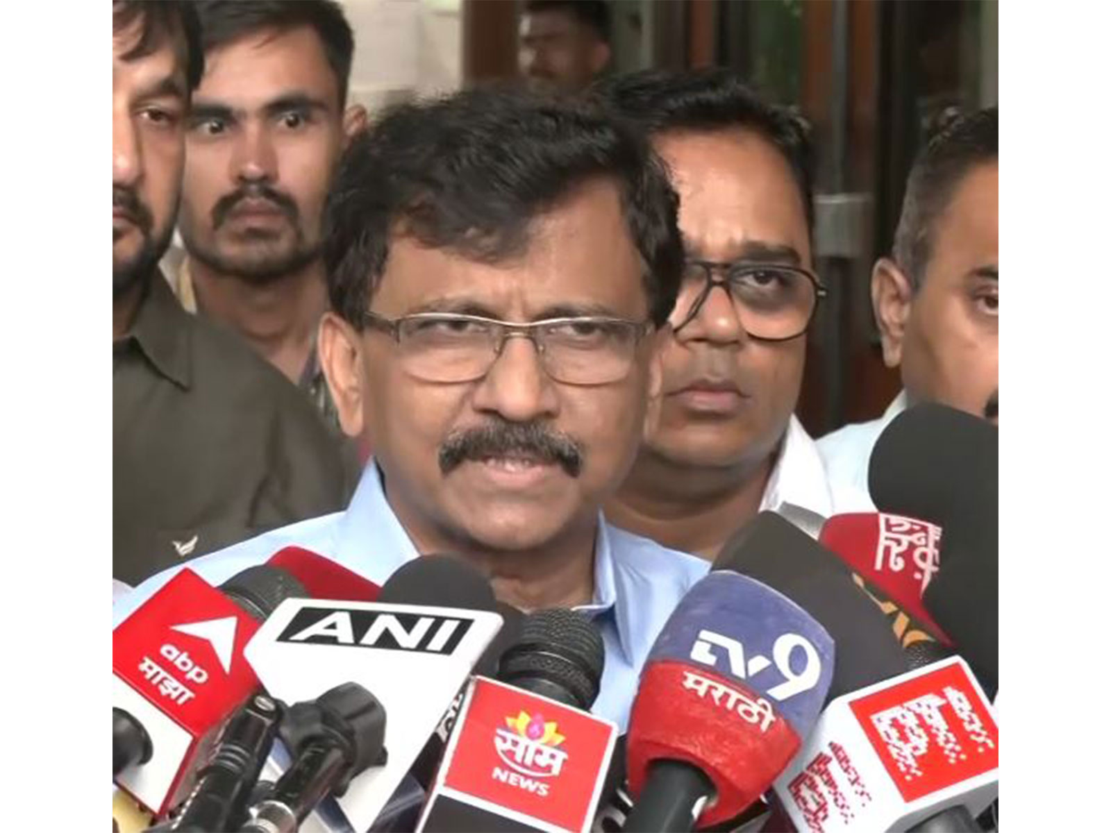 Shiv Sena (UBT) MP Sanjay Raut (Photo/ANI)