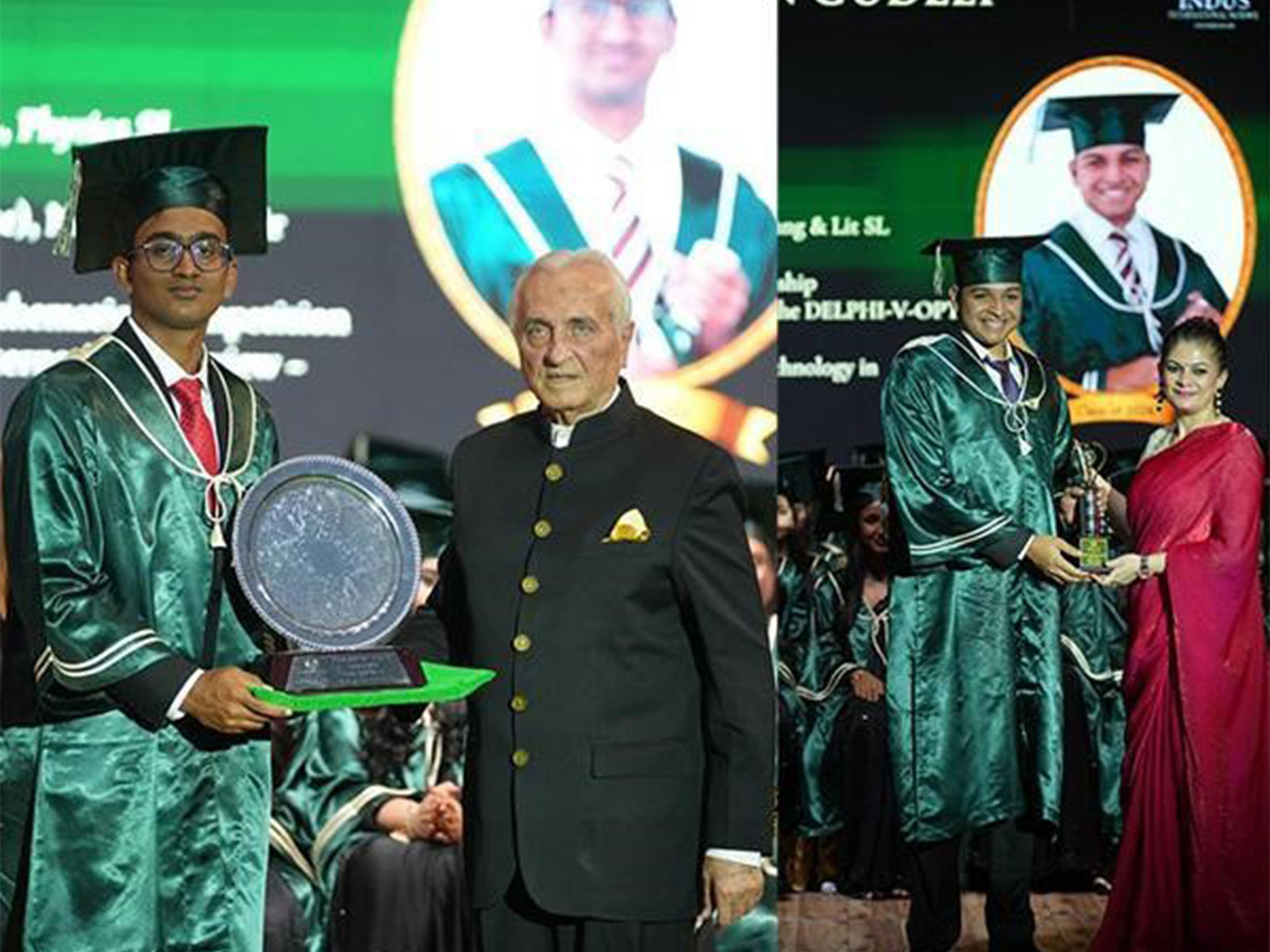 Indus International School Hyderabad Produces Two World-Class IB Toppers, Perfect 45/45 Score