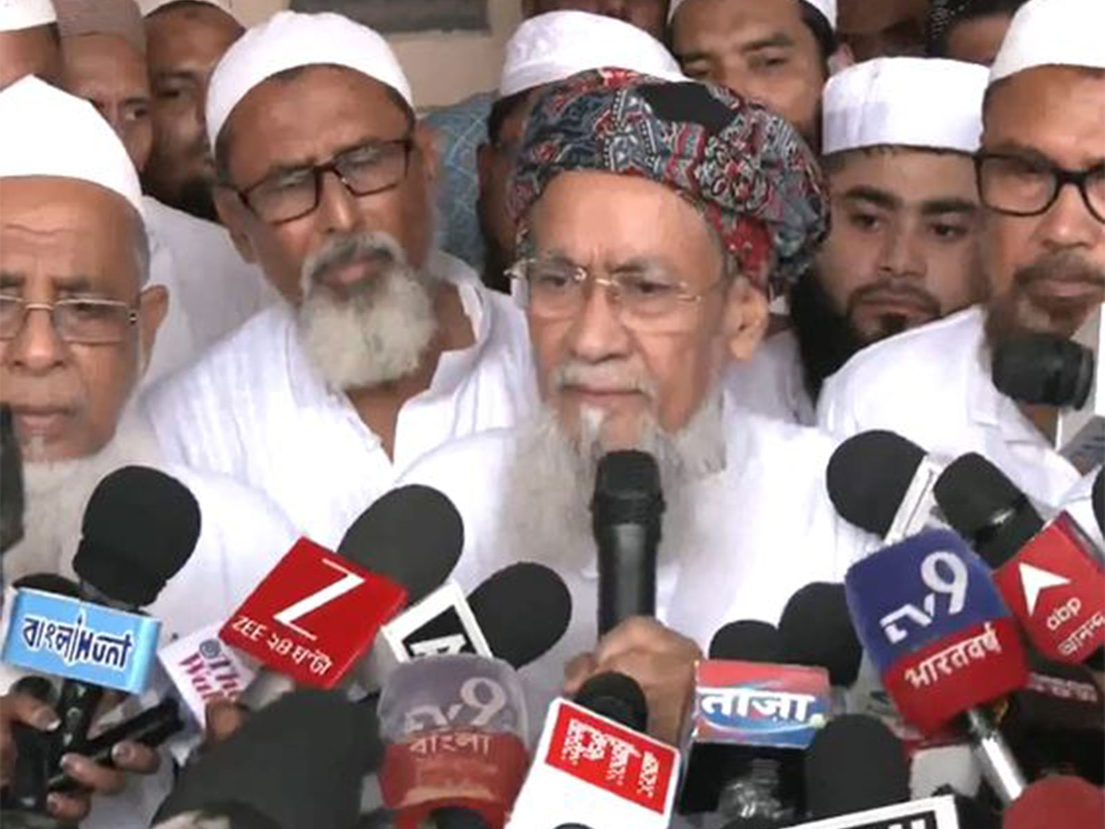  Siddiqueullah Chaudhry, president of the Jamiat Ulema-i-Hind (Photo/ANI)