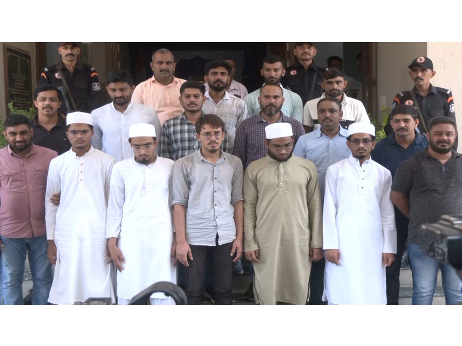 Gujarat ATS arrests 5 accused associated with JeM (Photo/ANI)