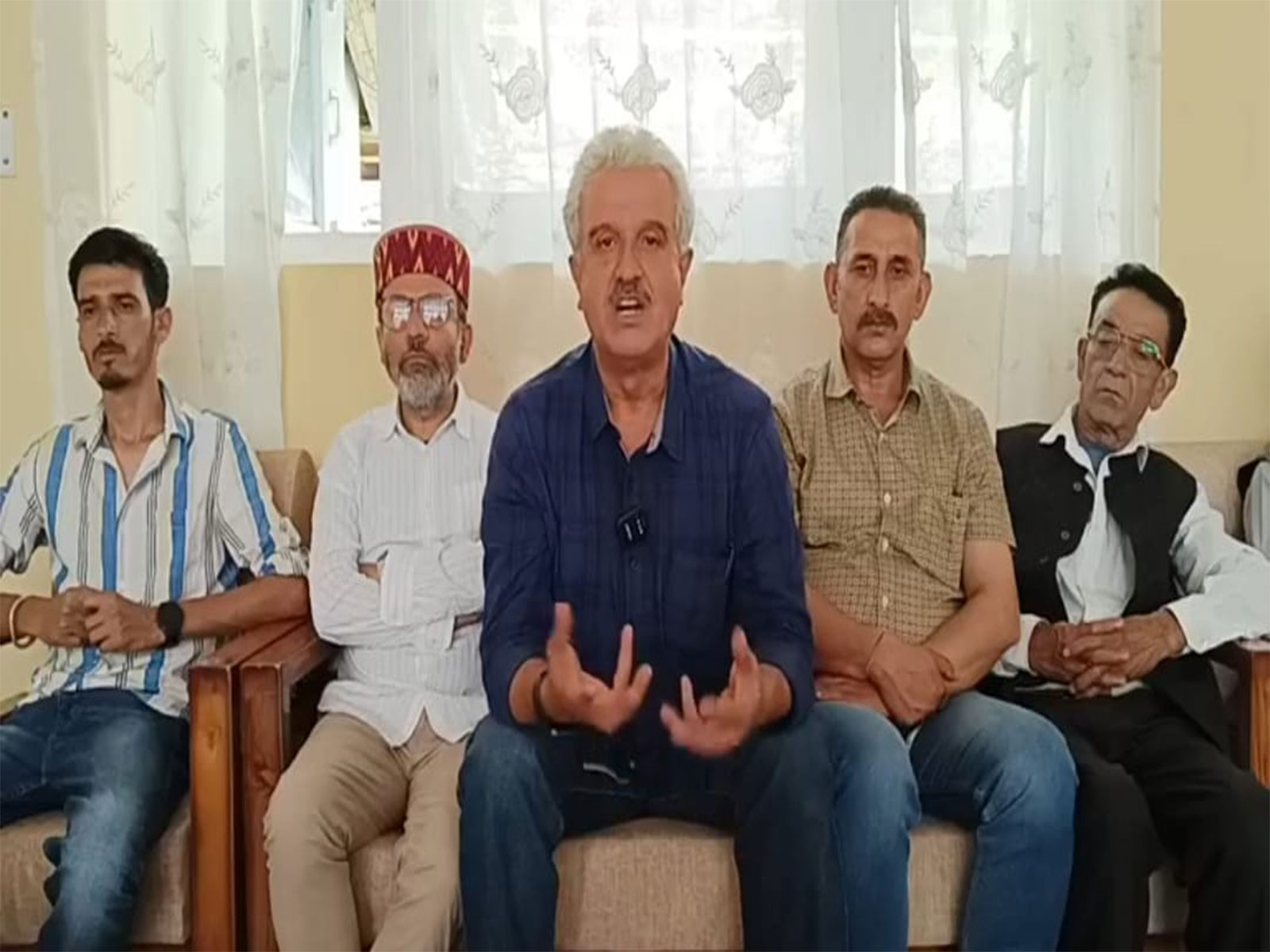 Sanjay Chauhan, President, Himachal Apple Growers Association Jubbal block (Photo/ANI)