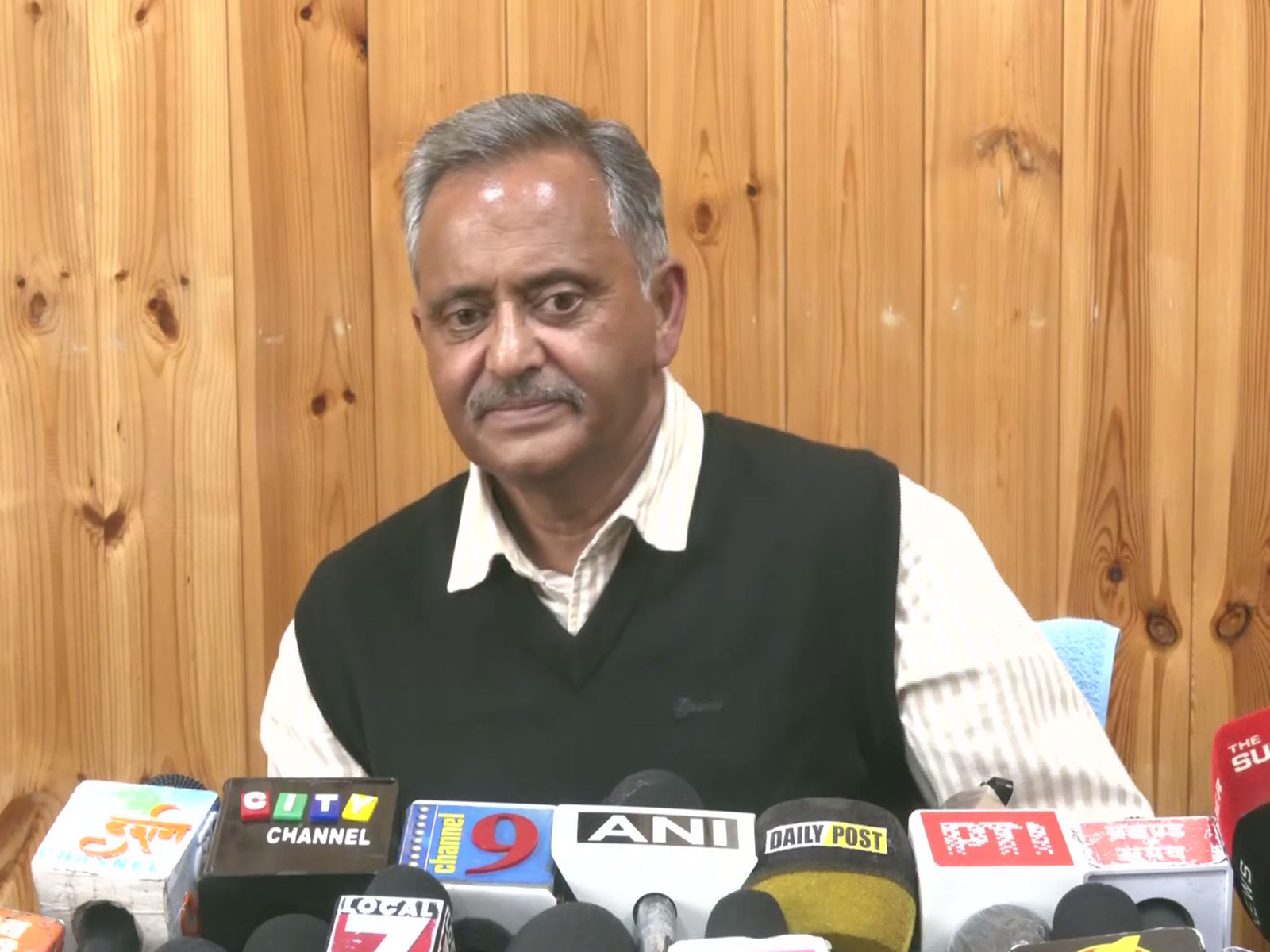 Naresh Chauhan, Principal Media Advisor to Himachal Pradesh Chief Minister Sukhvinder Singh Sukhu (Photo/ANI)