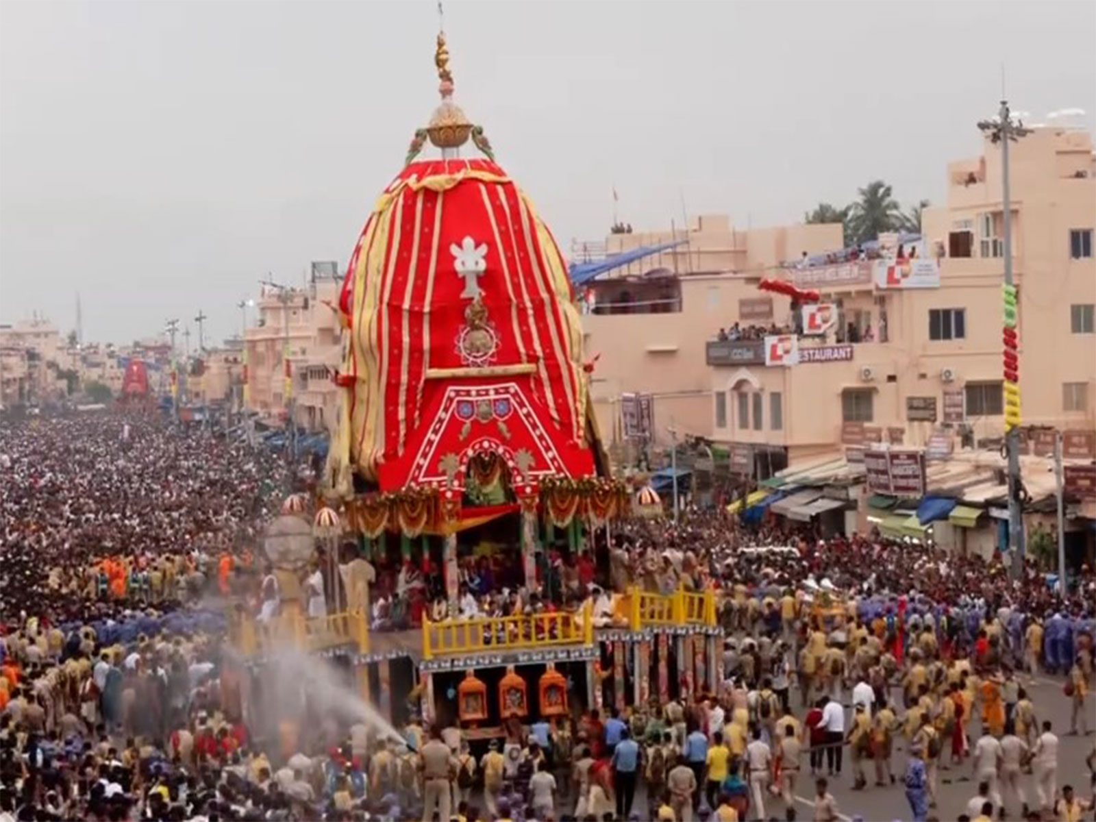 149th Lord Jagannath Rath Yatra in Odisha's Puri (Photo/ANI)