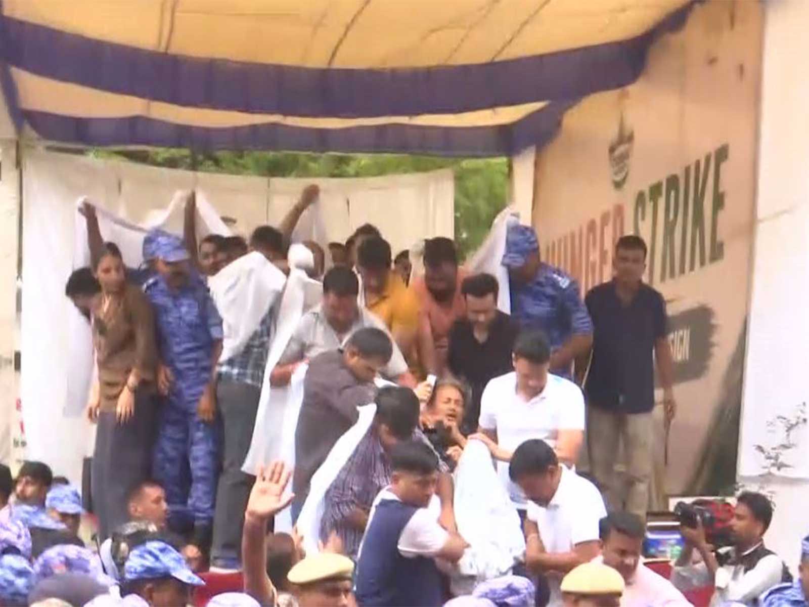 Sonam Wangchuk taken to hospital after 20-day hunger strike at Jantar Mantar (Photo/ANI)