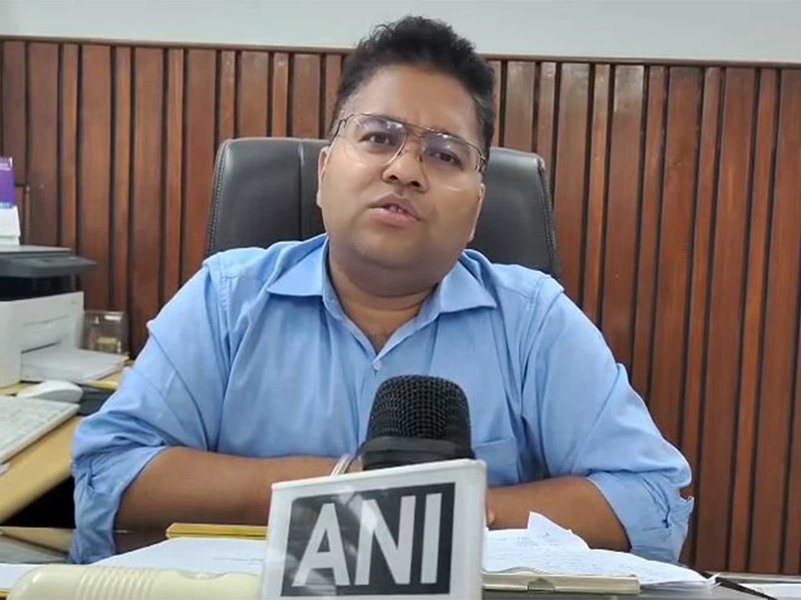 Rudraprayag District Magistrate Vishal Mishra (Photo/ANI)