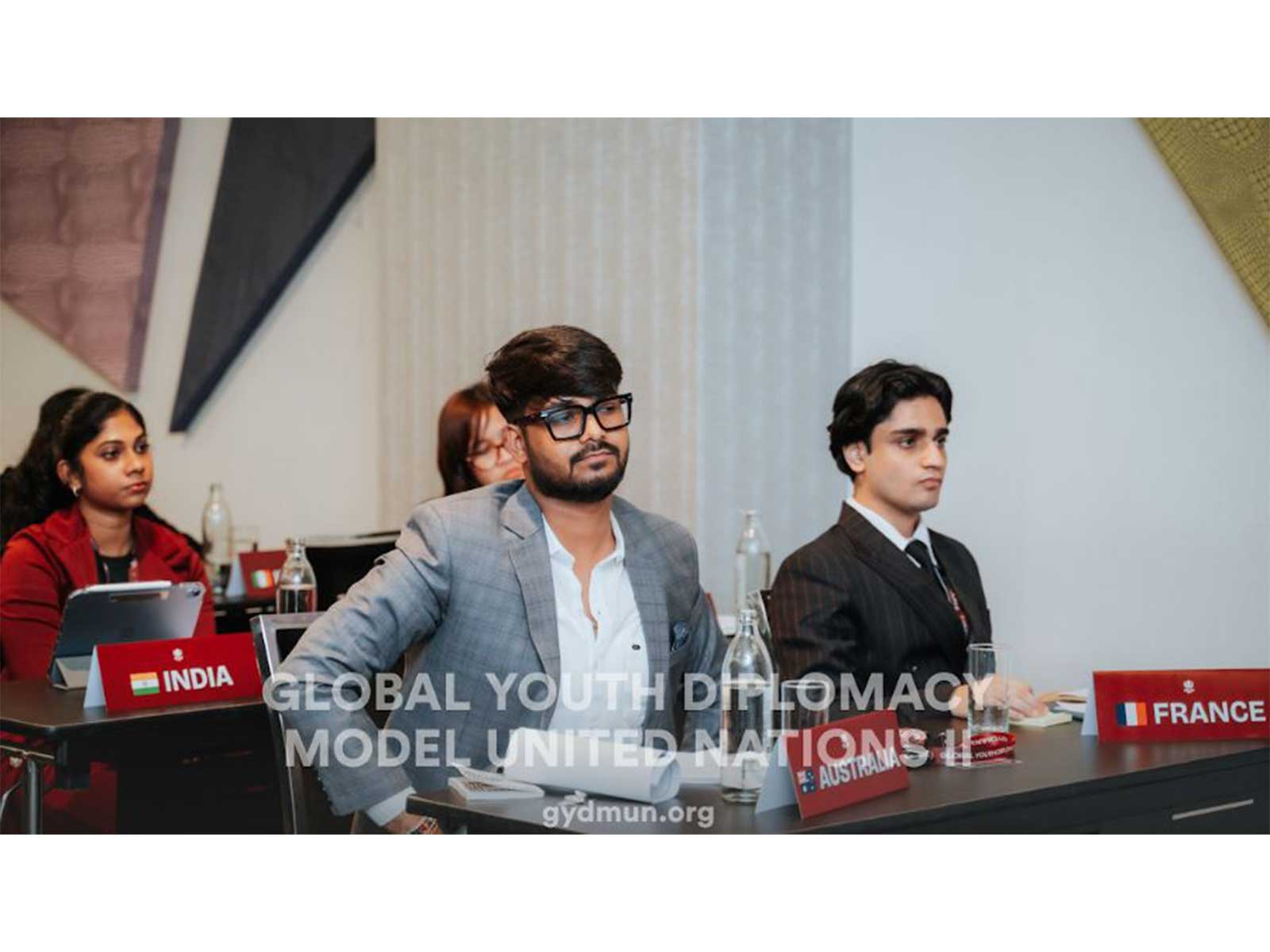 Galgotias University brings pride to India as Sahil Rana and Amaan Lone earn top honours at the GYDMUN in Malaysia