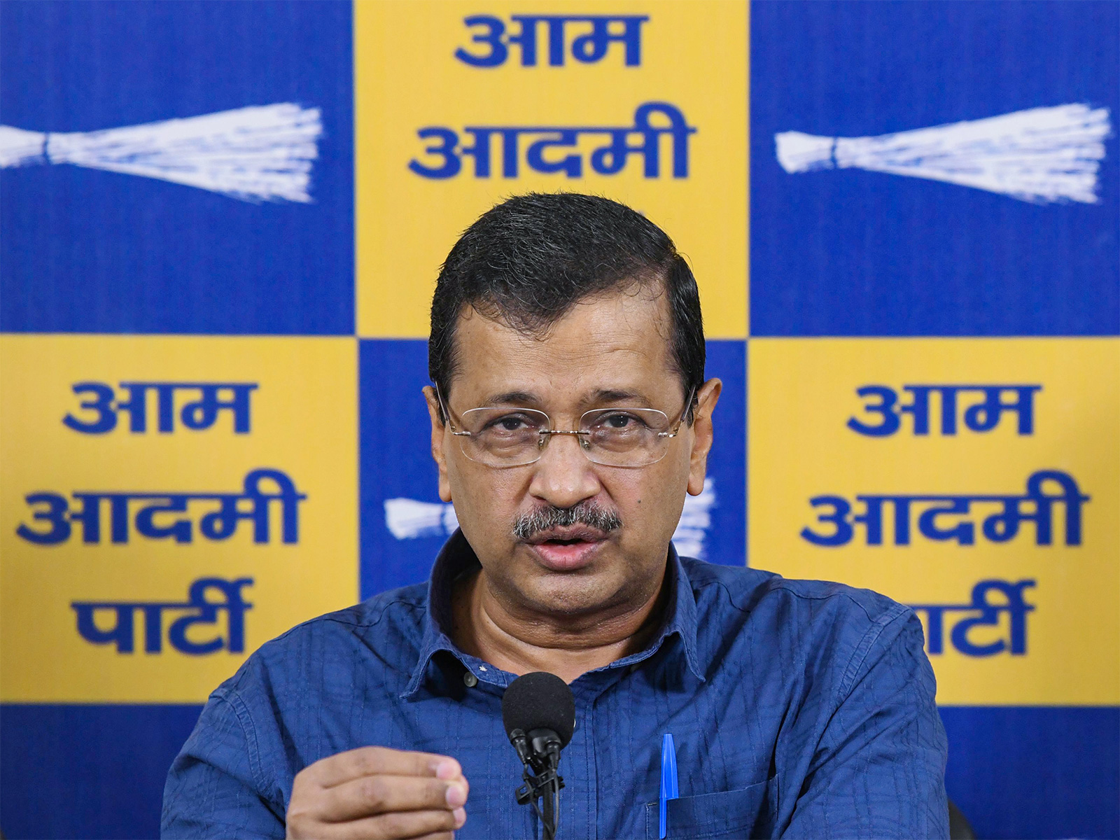 Aam Aadmi Party (AAP) national convenor Arvind Kejriwal (File Photo/ANI)