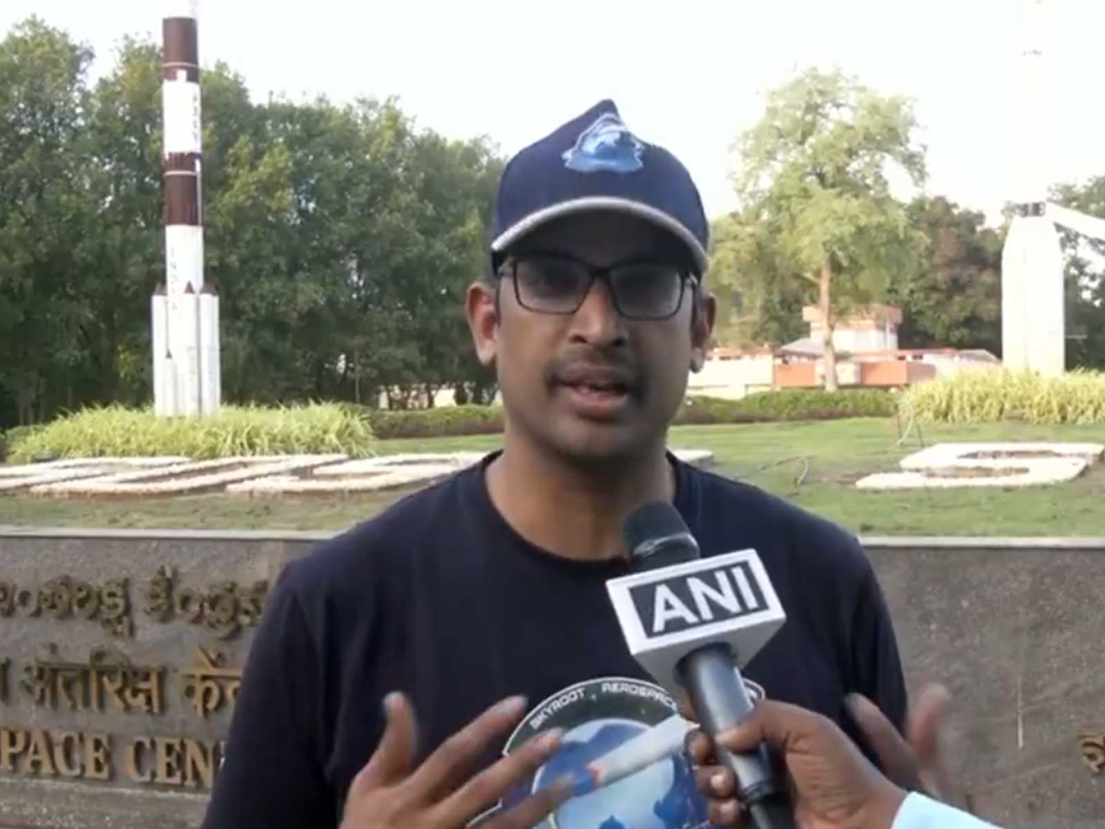 Skyroot Aerospace COO and Co-founder Naga Bharath Daka (Photo/ANI)