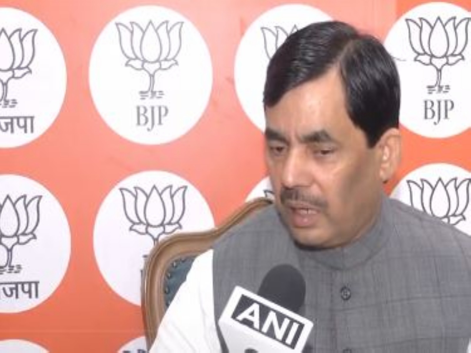 BJP leader Syed Shahnawaz Hussain (Photo/ANI)