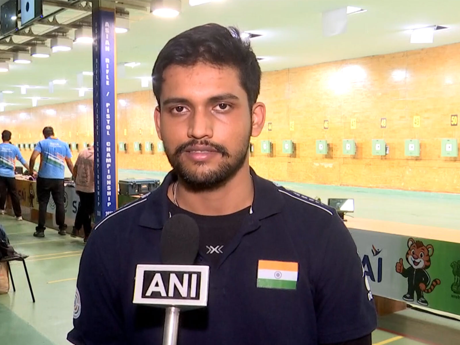 Indian shooter Rudrankksh Patil. (Photo: ANI)