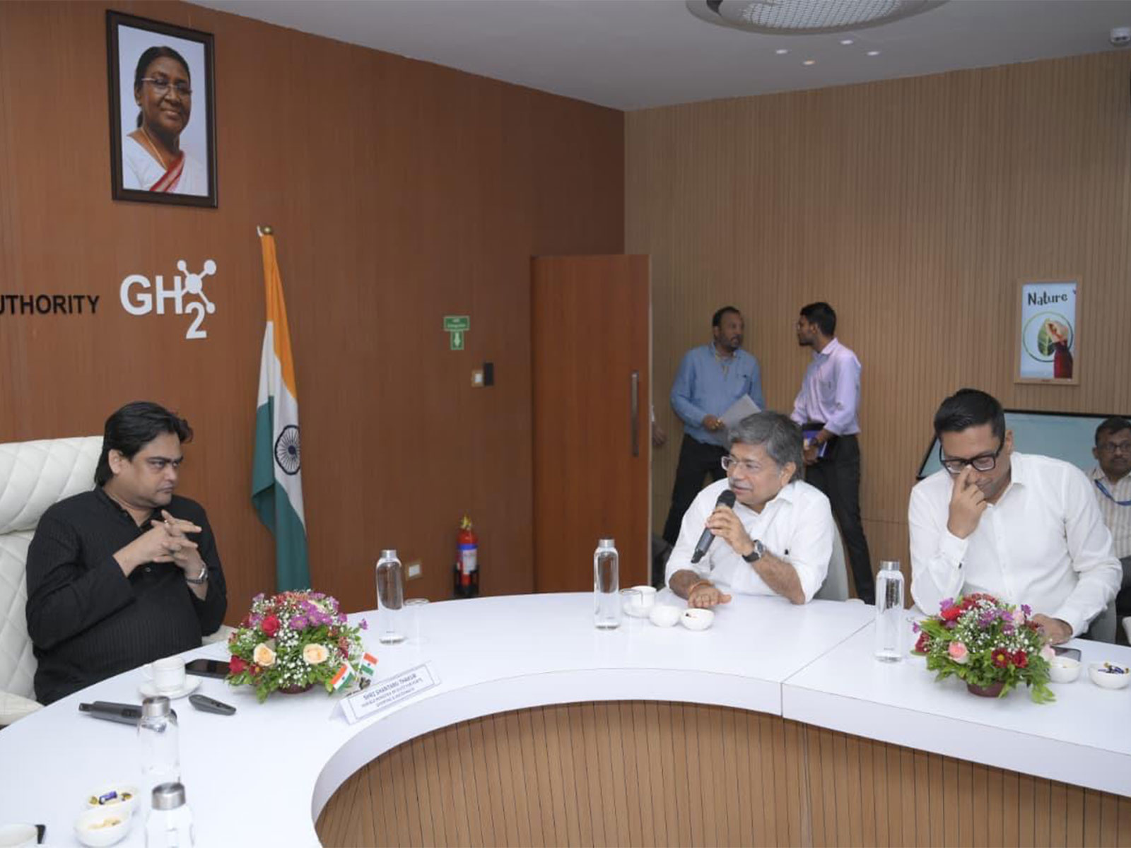 Shantanu Thakur, Minister of State for Ministry of Ports, Shipping and Waterways of India at Deendayal Port Authority