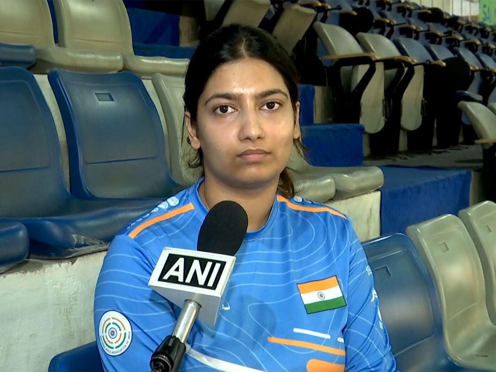 Indian shooter Ashi Chouksey. (Photo: ANI)