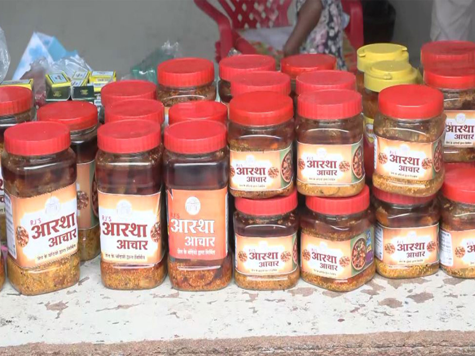 Pickles made by Raipur jail female inmates (Photo/ANI)