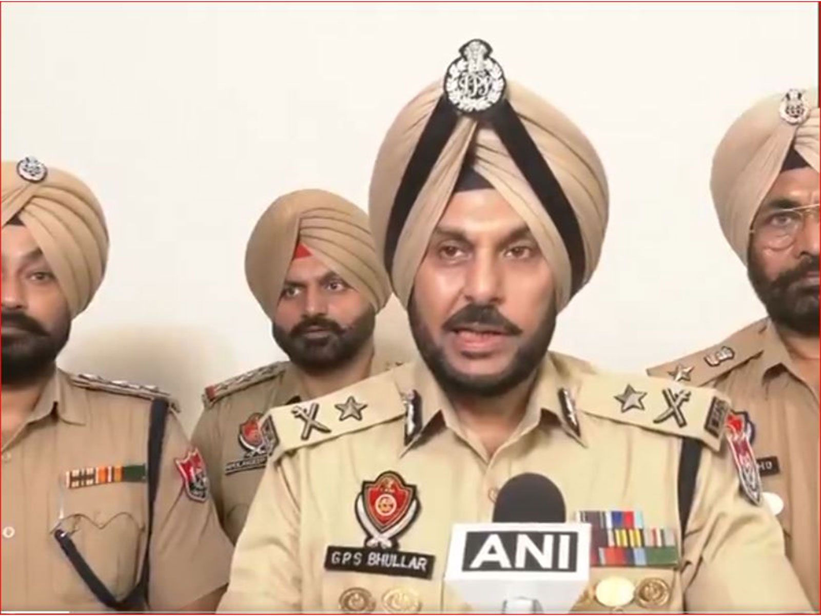 Amritsar Police Commissioner Gurpreet Singh Bhullar (Photo/ANI)