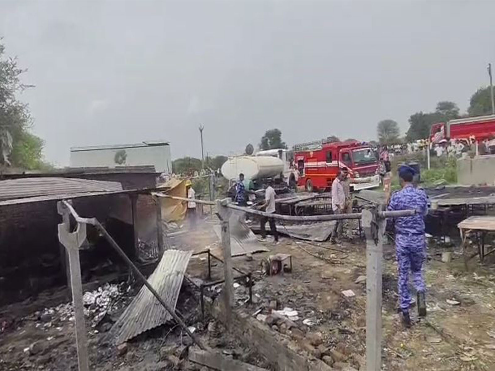 Visuals from the spot (Photo/ANI)