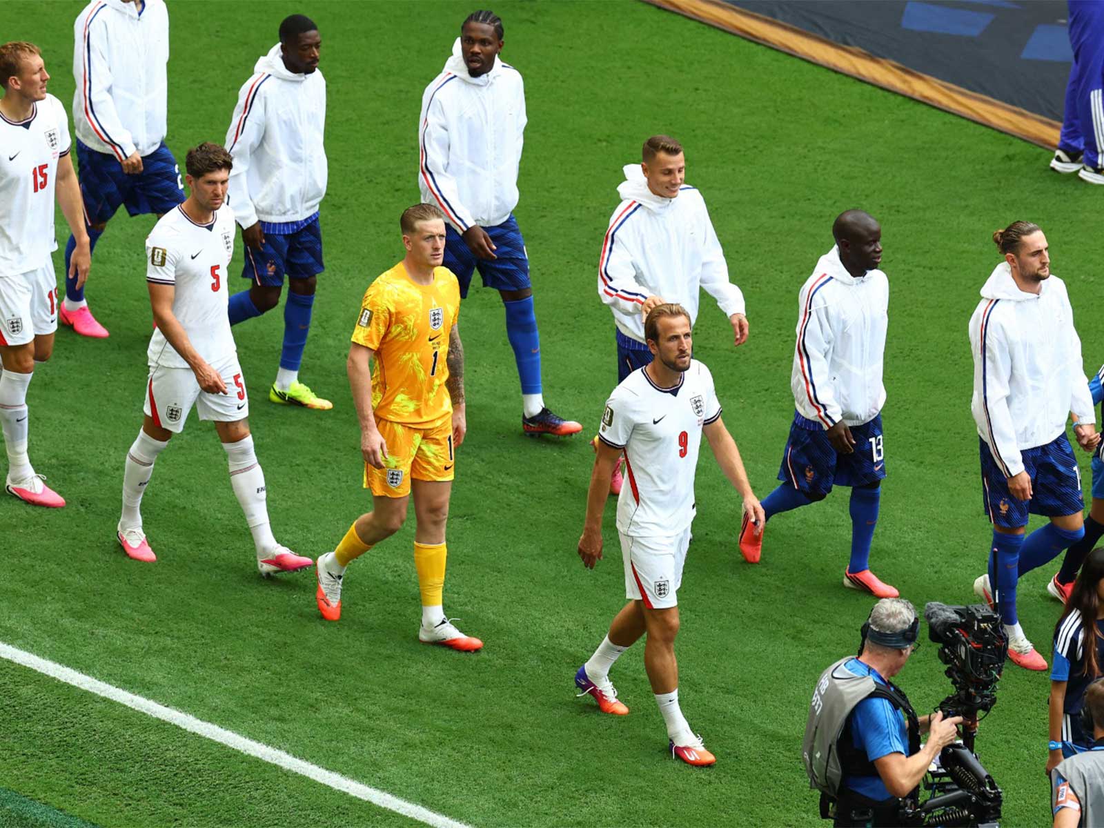 England and France players ahead of the FIFA World Cup 2026 third-place match (Photo: Reuters)