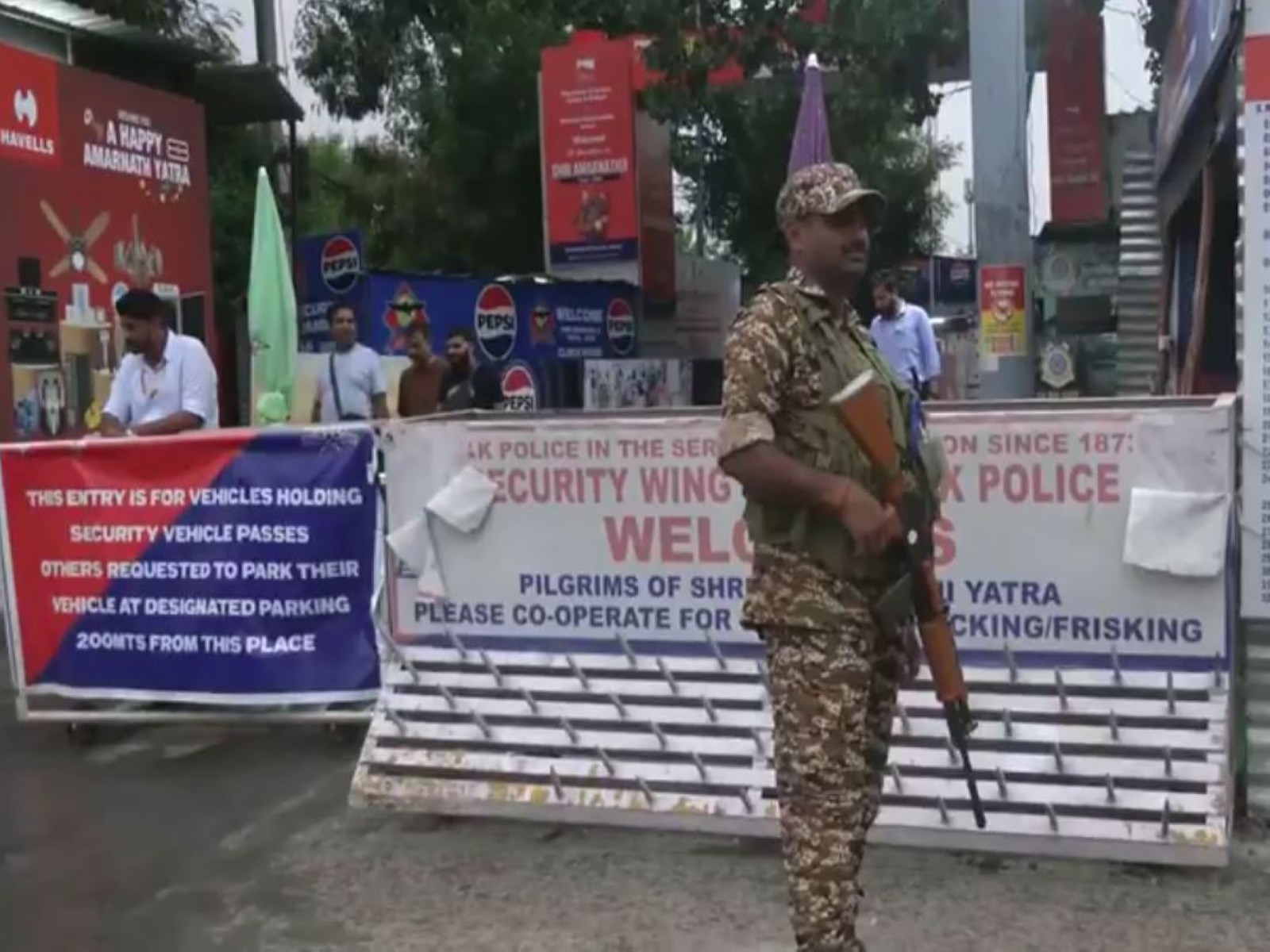 Hagwati Nagar Yatri Niwas base camp in Jammu (Photo/ANI)