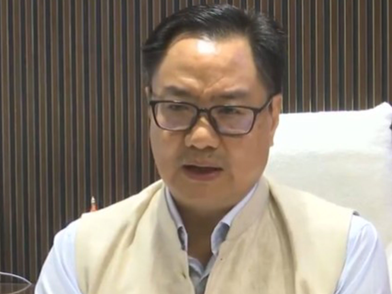 Union Parliamentary Affairs Minister Kiren Rijiju (Photo/ANI)