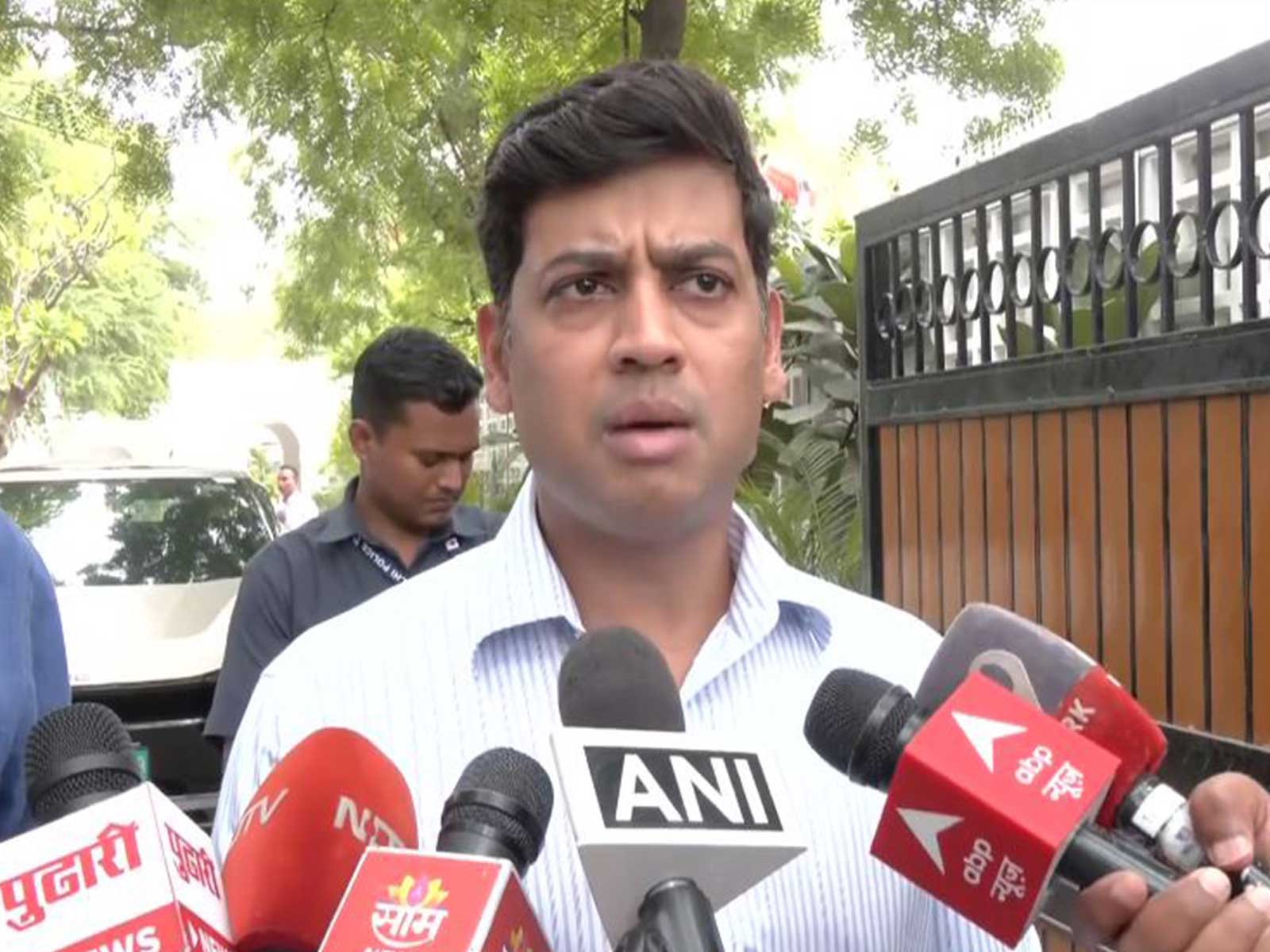Shiv Sena MP Shrikant Shinde (Photo/ANI)