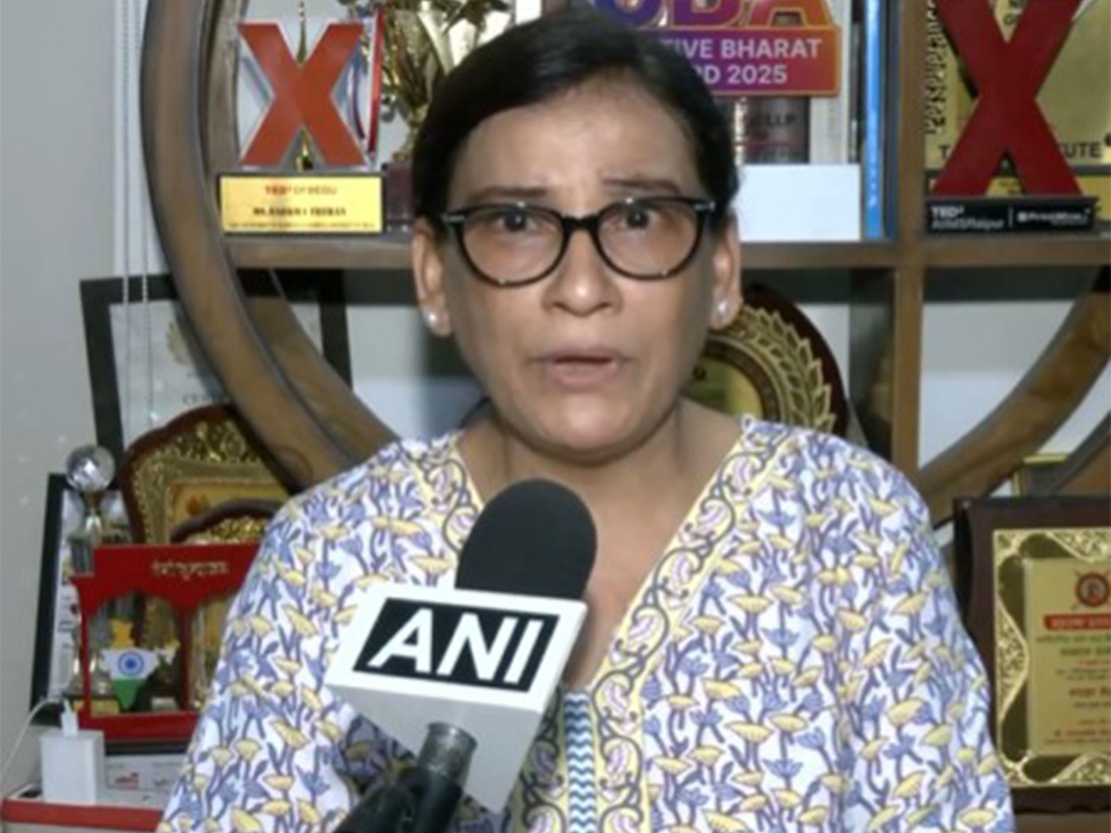 Self-described men's rights activist Barkha Trehan (Photo/ANI)