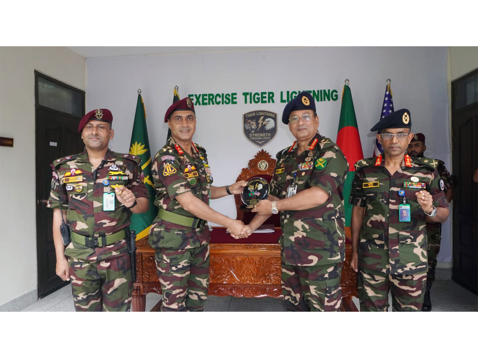 Bangladesh-US army begins "EXERCISE TIGER LIGHTNING (TL)-2026" in Sylhet (Photo/ISPR)