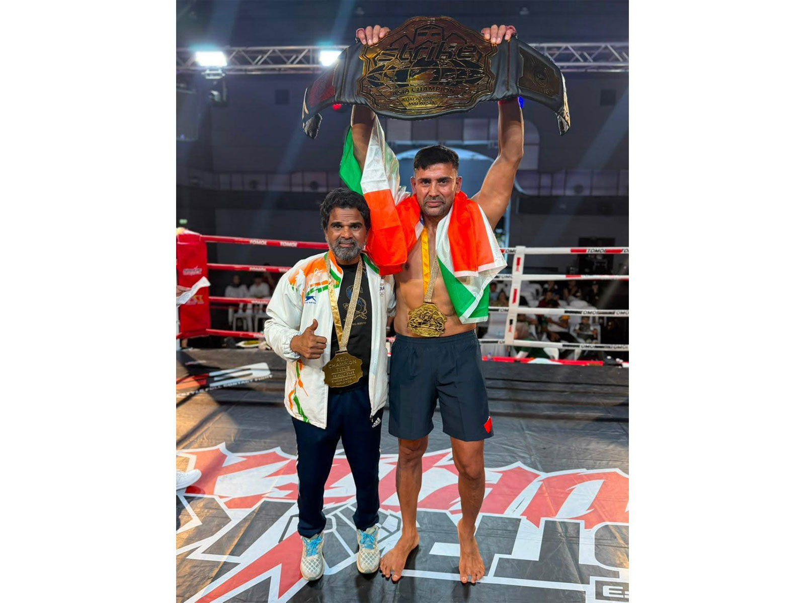Indian MMA fighter Sangram Singh (Photo: STRIKE Asia Champion)
