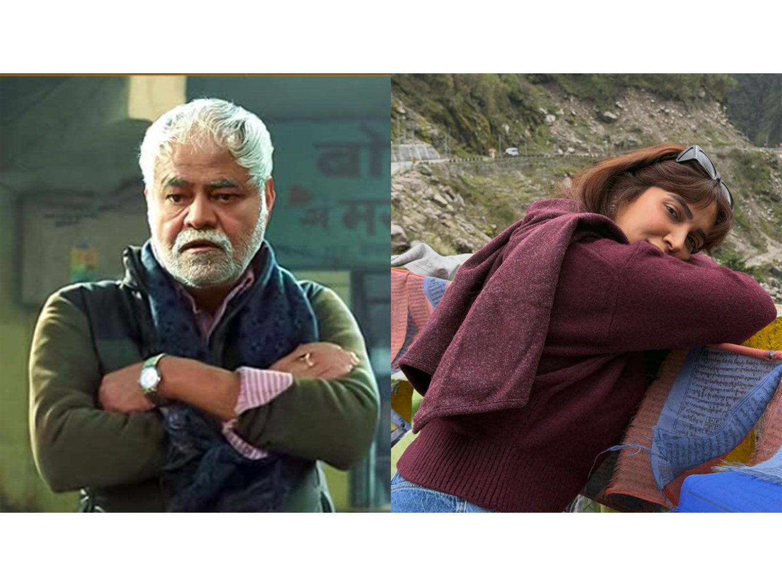 Sanjay Mishra (L) Bhumi Pednekkar (R) (Photos/instagram/@imsanjaimishra/@bhumisatishpednekkar)