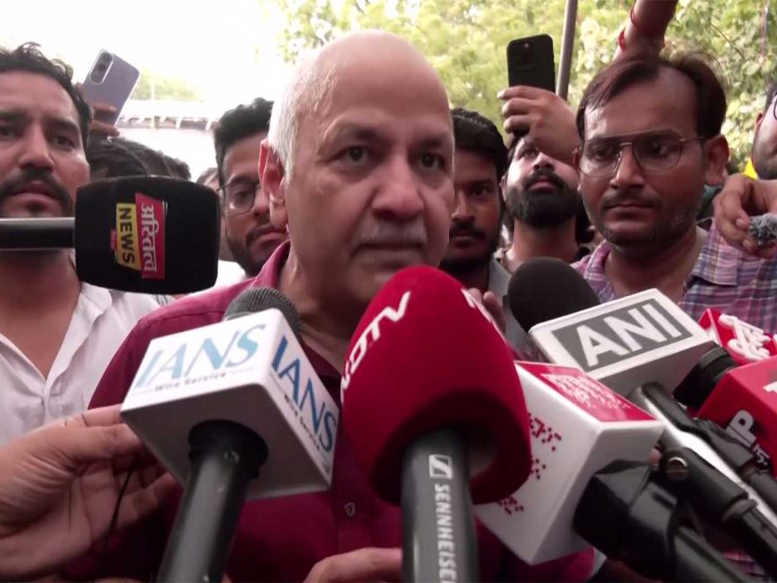 Senior Aam Aadmi Party (AAP) leader Manish Sisodia (Photo/ANI)