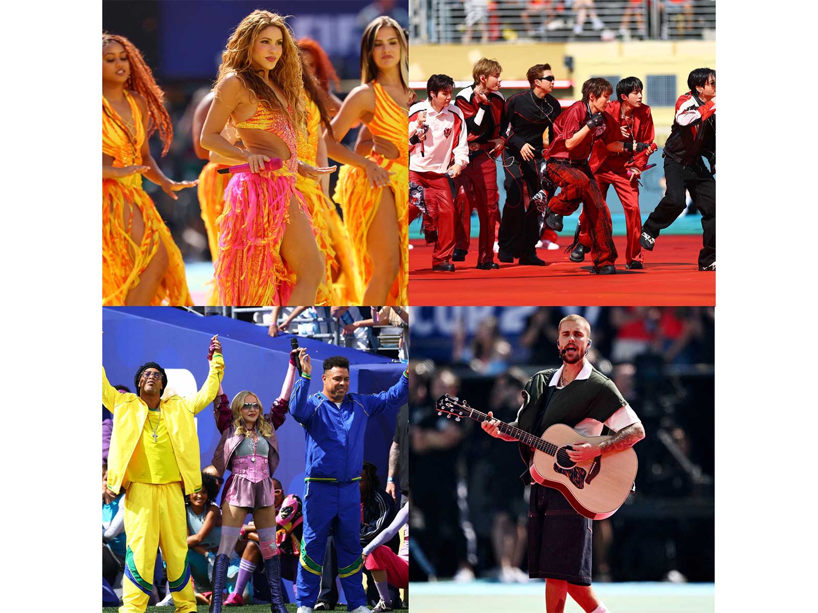 Shakira, BTS, Madonna, Justin Bieber take over during FIFA World Cup 2026 final (Photo/Reuters)