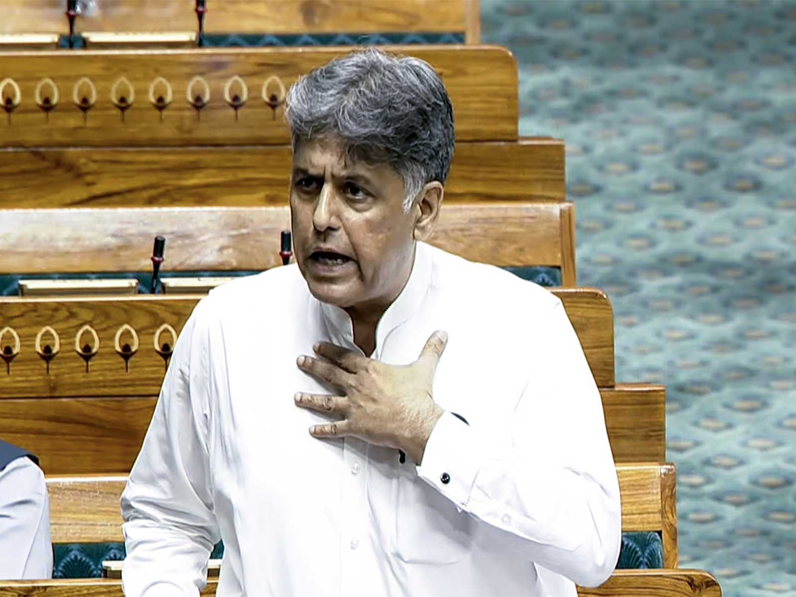 Congress MP Manish Tewari (Photo/ANI)