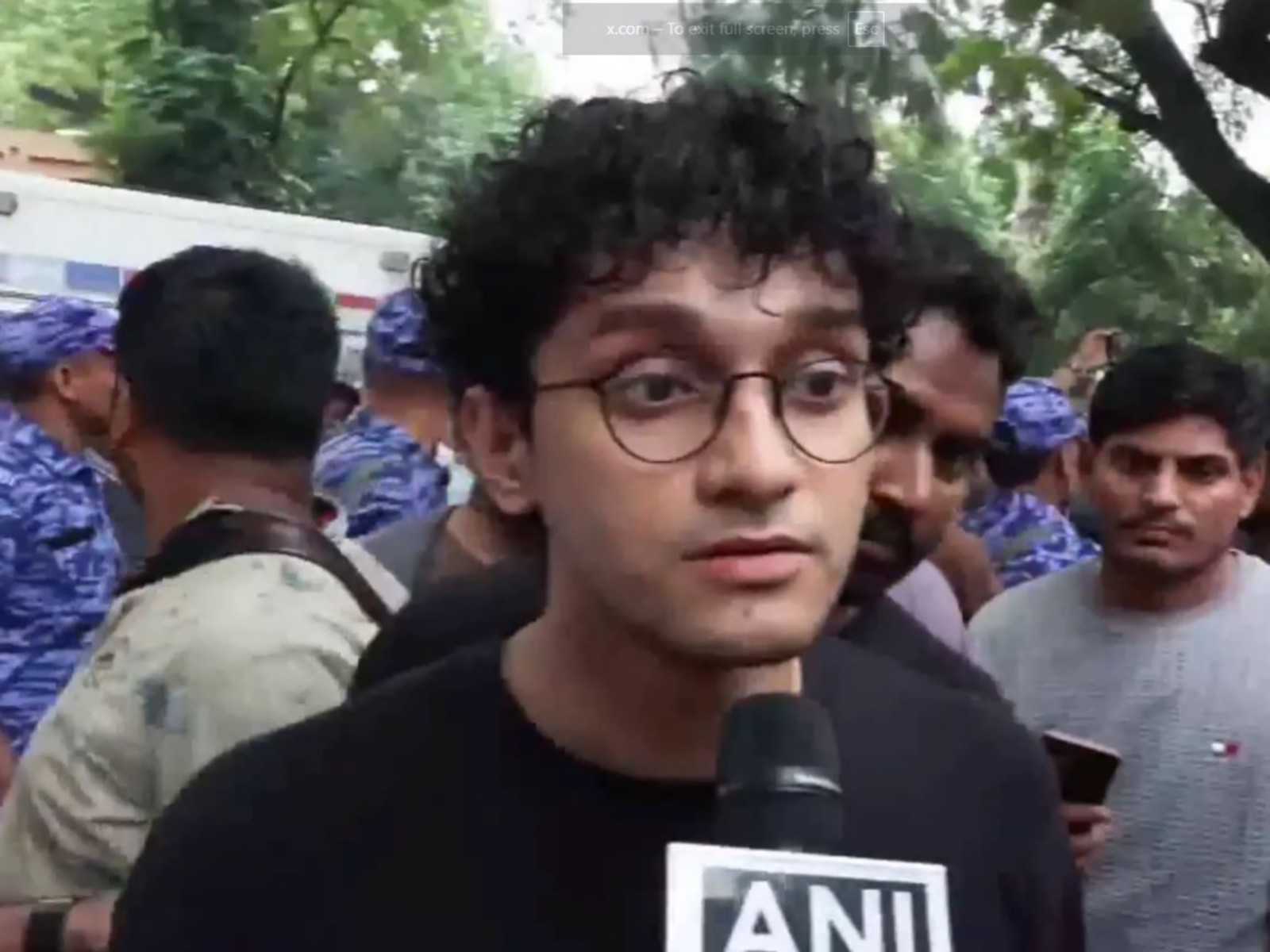 CJP activist Saurav Das (Photo/ANI)