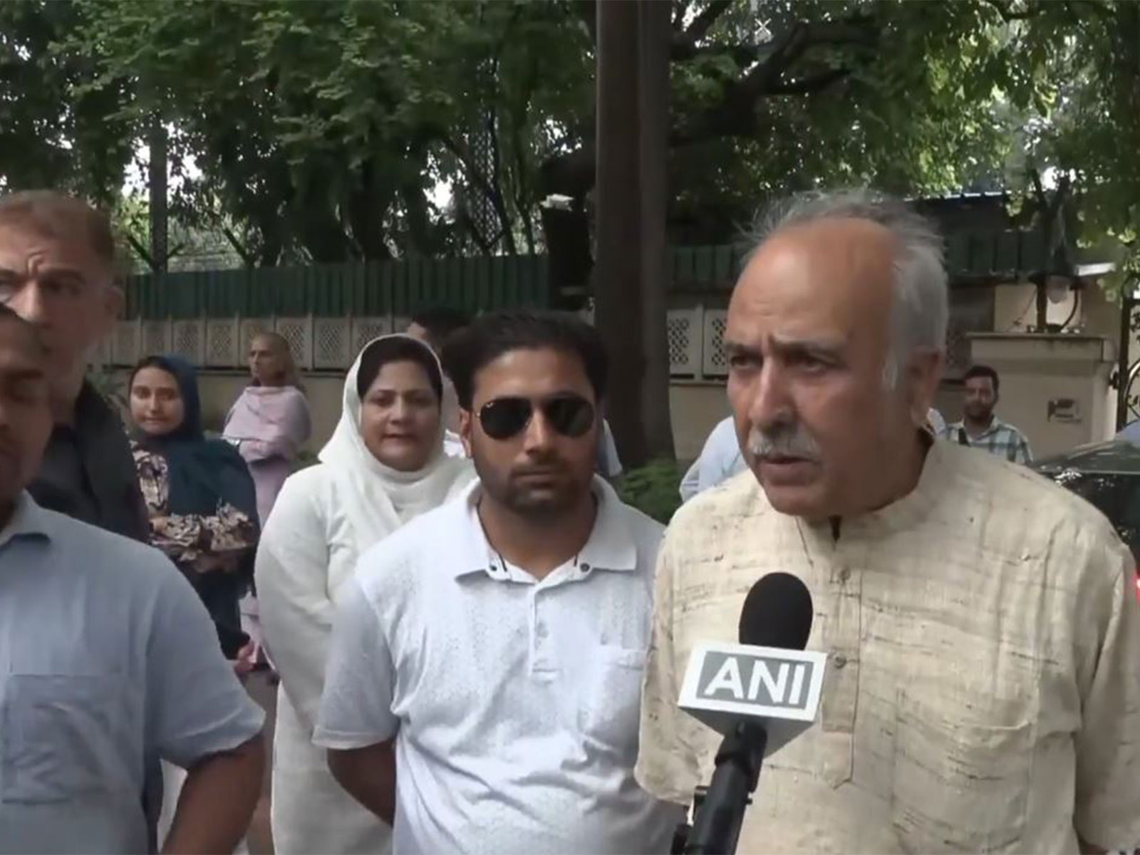 Jammu and Kashmir National Conference MLA Hasnain Masoodi (Photo/ANI)