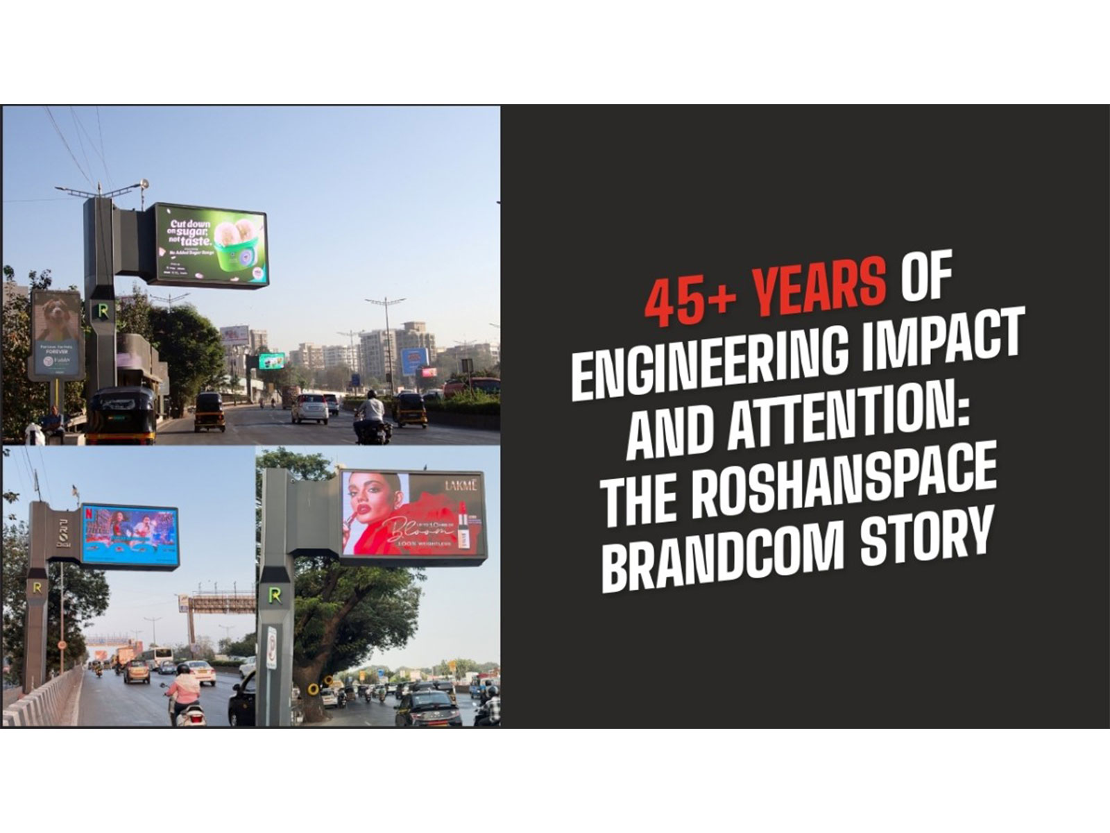 45+ Years of Engineering Impact and Attention: The RoshanSpace Brandcom Story