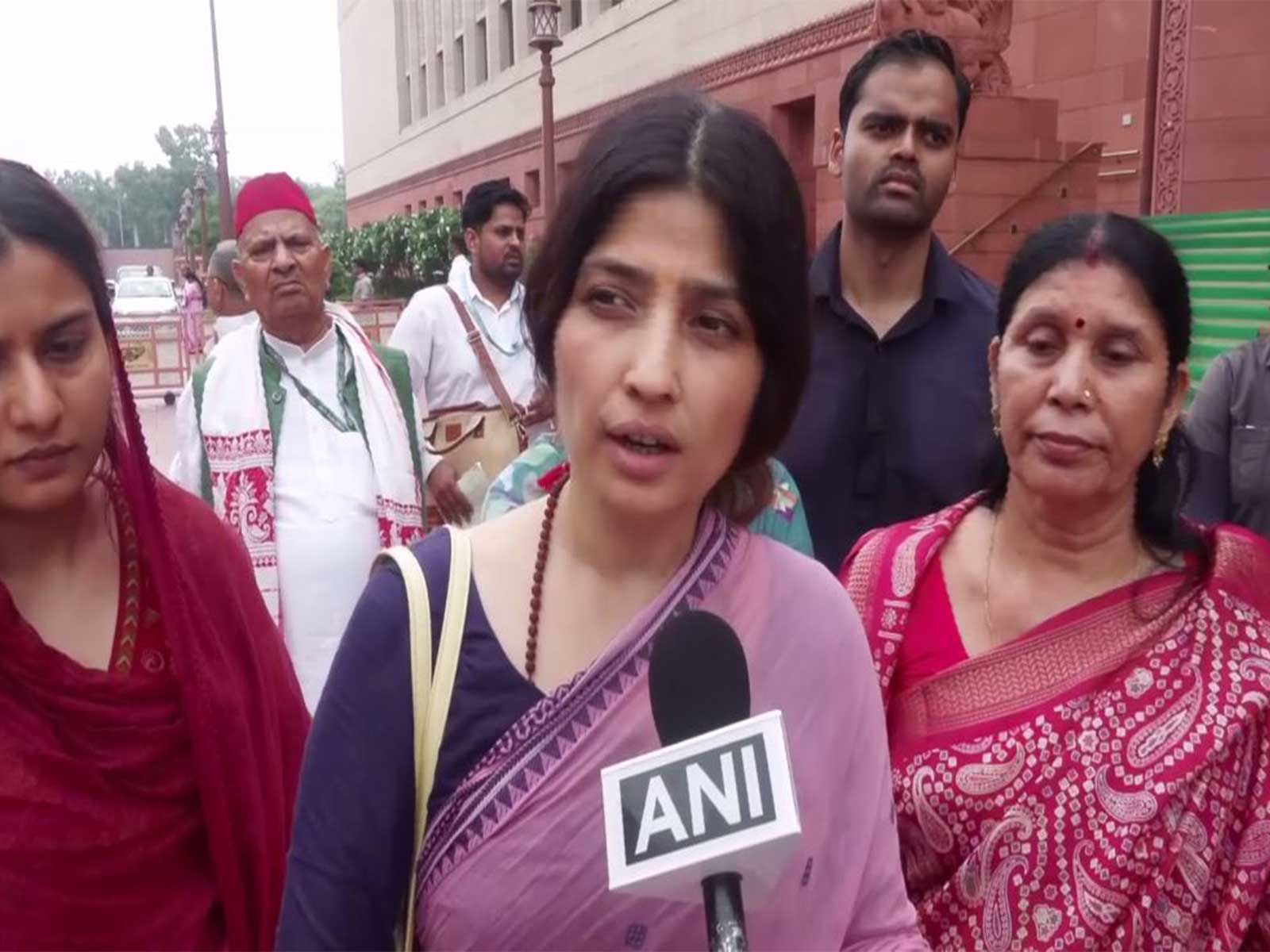 Samajwadi Party MP Dimple Yadav (Photo/ANI)