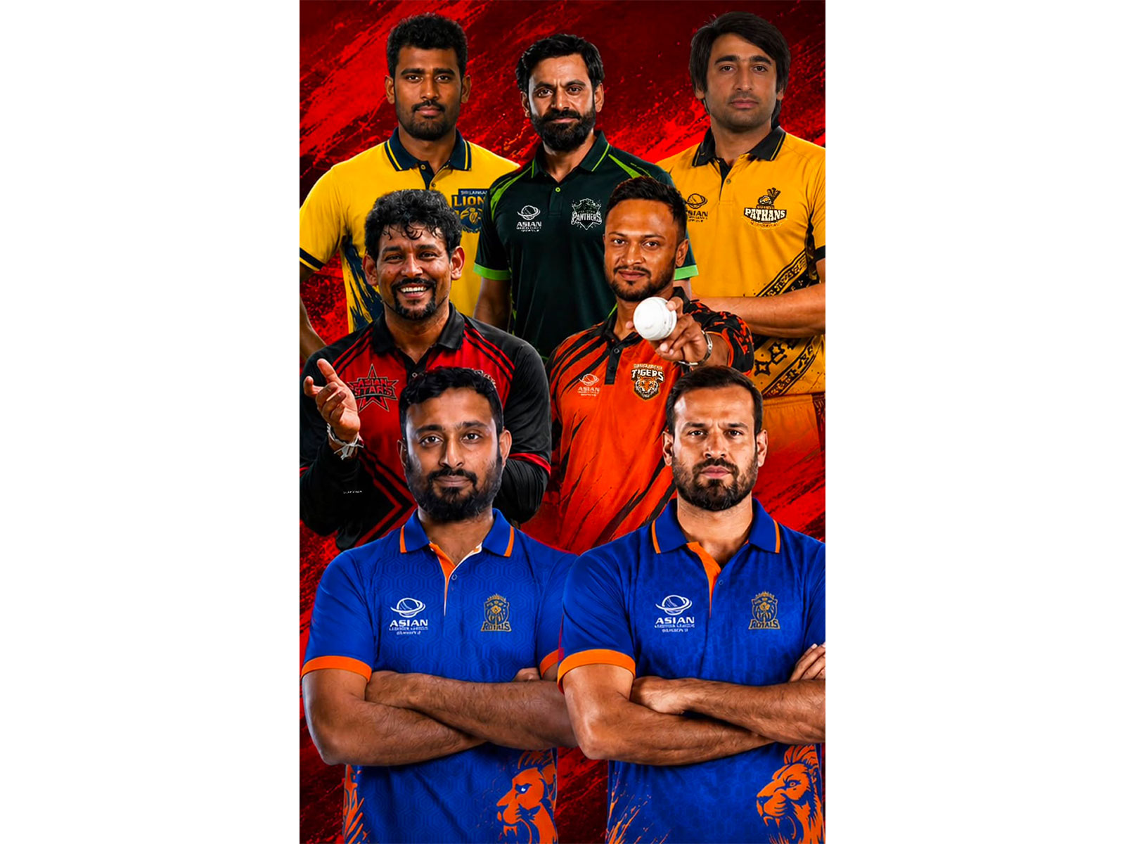 Rayudu, Pathan, Dilshan headline Asian Legends League line up. (Photo/ALL)